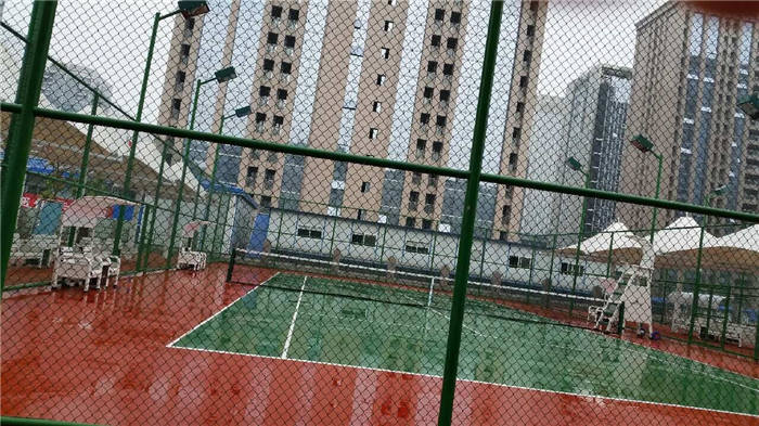重慶某某單位硅PU球場(chǎng)